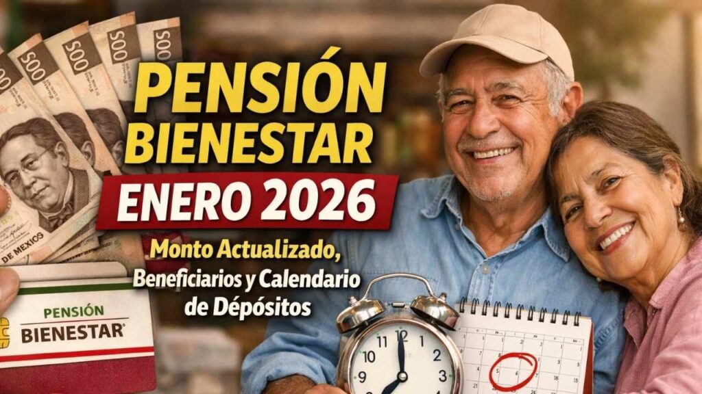 Pensión Bienestar enero 2026: monto actualizado, beneficiarios y calendario de depósitos