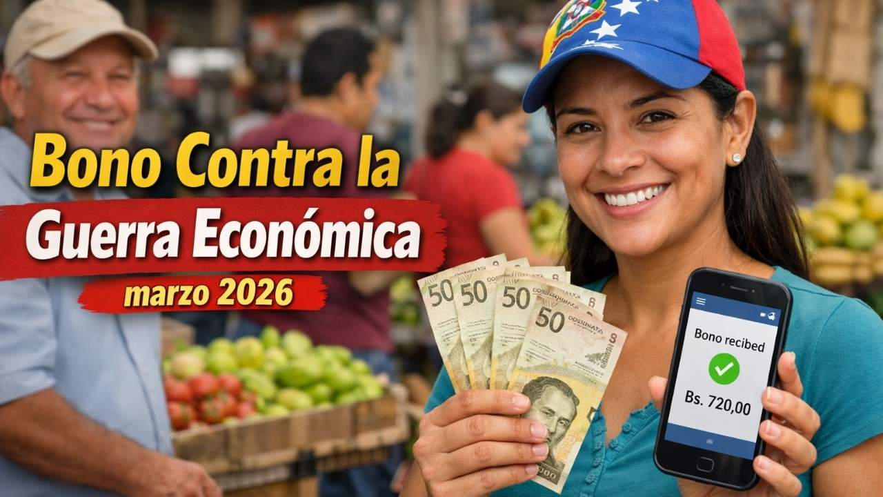 Bono Contra la Guerra Económica marzo 2026: trabajadores públicos recibirán Bs. 1,000, pasos para reclamarlo